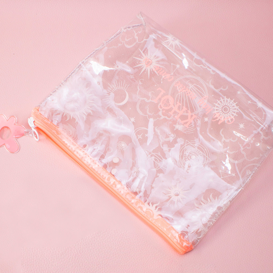 Cosmetiquera transparente